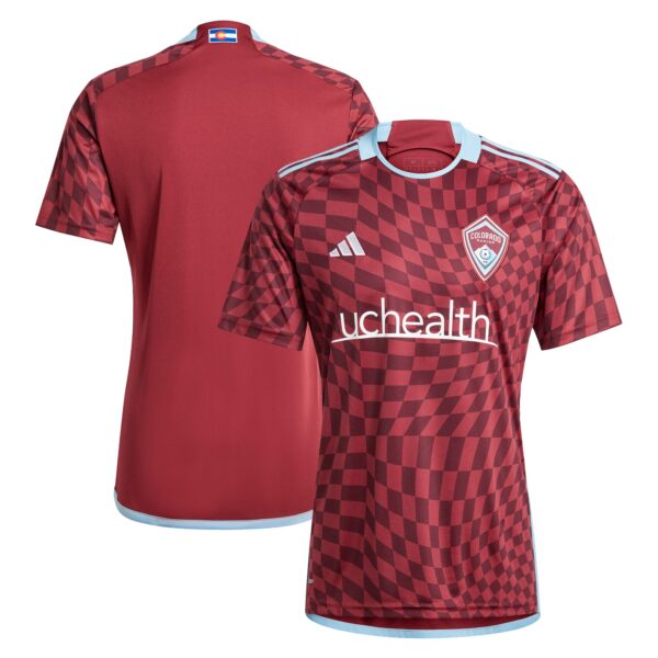 Colorado Rapids 2024 One Flag Kit Jersey - Burgundy