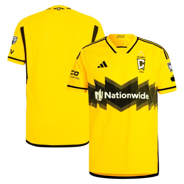 Columbus Crew 2024 The Home Kit Authentic Jersey - Yellow