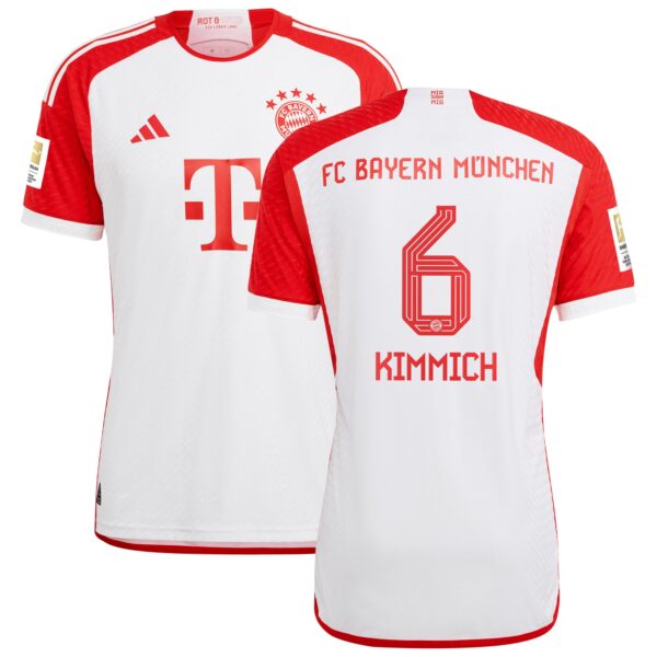 Joshua Kimmich Bayern Munich 2023/24 Home Authentic Jersey - White