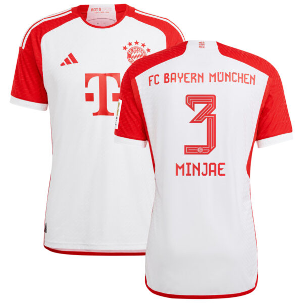 Kim Min-jae Bayern Munich 2023/24 Home Authentic Jersey - White