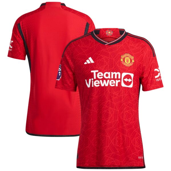 Manchester United 2023/24 Home Authentic Jersey - Red