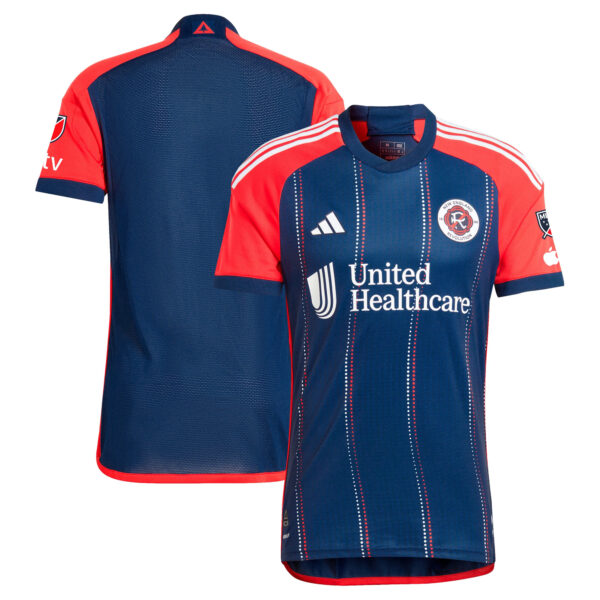 New England Revolution 2024 Boston Tea Party Authentic Jersey - Navy