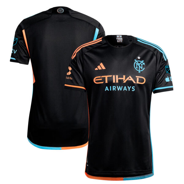 New York City FC 2024 24/7 Kit Authentic Jersey - Black