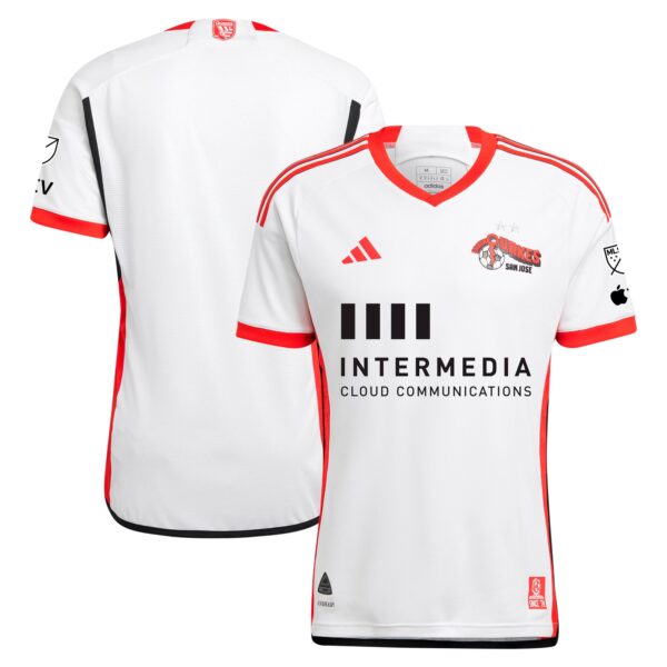 San Jose Earthquakes 2024 The 50 Kit Authentic Jersey - White