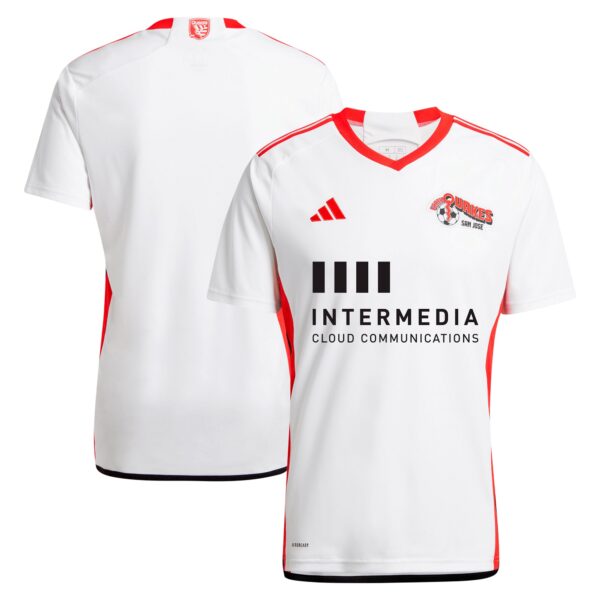 San Jose Earthquakes 2024 The 50 Kit Jersey - White