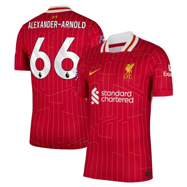 Trent Alexander-Arnold Liverpool 2024/25 Home Authentic Player Jersey – Red