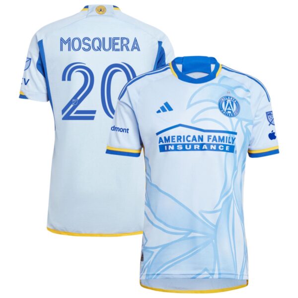 Atlanta United Fc 2024 The Resurgens Kit Authentic Jersey Light Blue 20 Mosquera