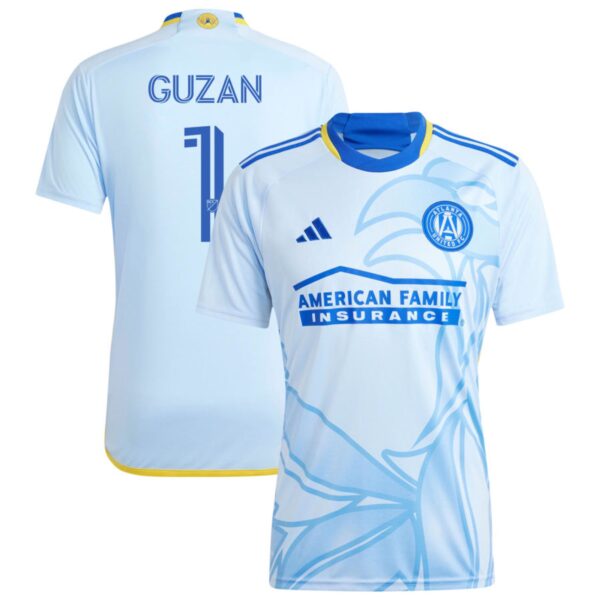 atlanta united fc 2024 the resurgens kit jersey light blue 1 guzan 201113213