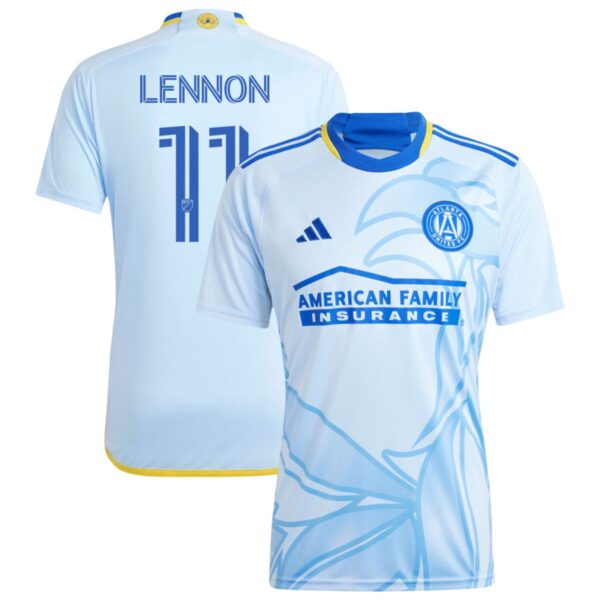 atlanta united fc 2024 the resurgens kit jersey light blue 11 lennon 201113213