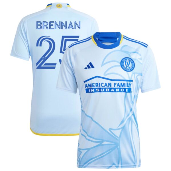 atlanta united fc 2024 the resurgens kit jersey light blue 25 brennan 201113213