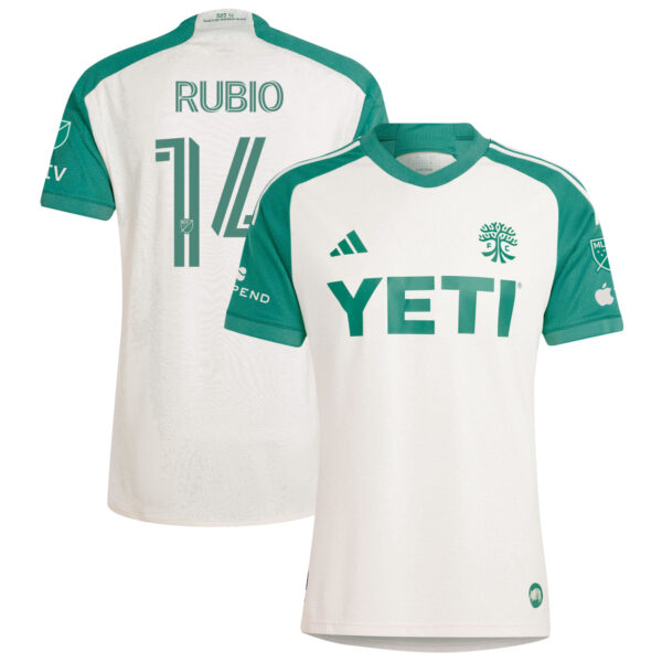 Austin Fc 2024 The Armadillo Kit Authentic Jersey Tan 14 Rubio