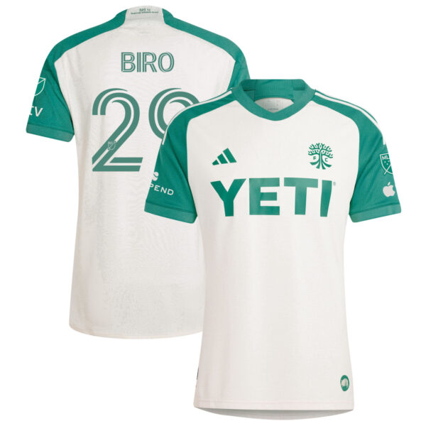 Austin Fc 2024 The Armadillo Kit Authentic Jersey Tan 29 Biro