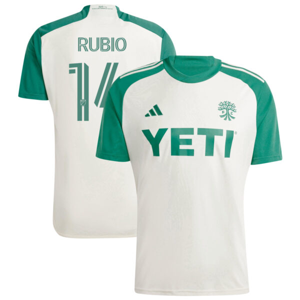 austin fc 2024 the armadillo kit jersey tan 14 rubio 201113214