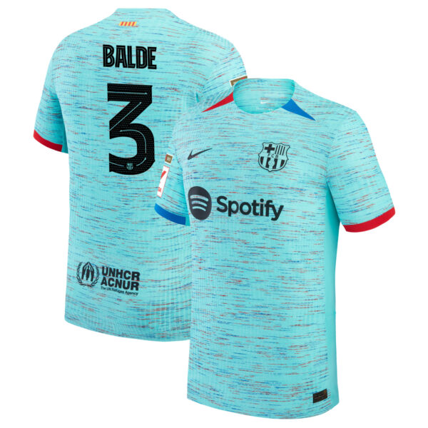 barcelona 2023 24 third authentic jersey aqua 3 balde