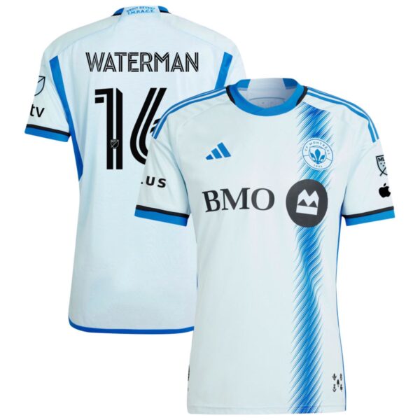 Cf Montreal 2024 La Main Authentic Jersey Light Blue 16 Waterman