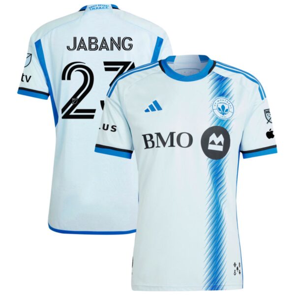 Cf Montreal 2024 La Main Authentic Jersey Light Blue 23 Jabang