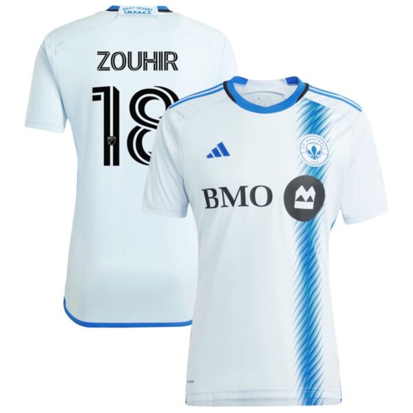 cf montreal 2024 la main jersey light blue 18 zouhir 201113215