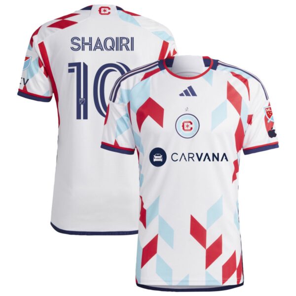 Chicago Fire 2024 A Kit For All Authentic Jersey White 10 Shaqiri