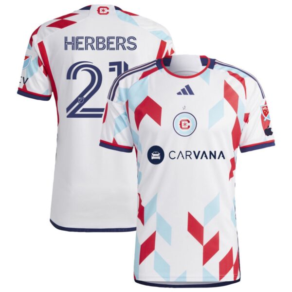 Chicago Fire 2024 A Kit For All Authentic Jersey White 21 Herbers