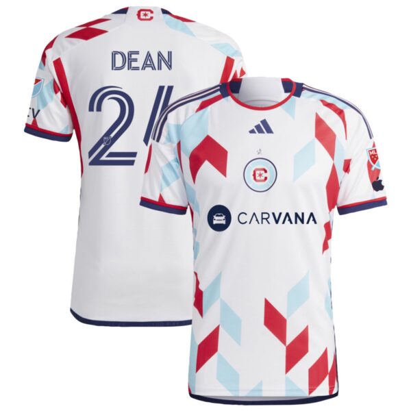 Chicago Fire 2024 A Kit For All Authentic Jersey White 24 Dean