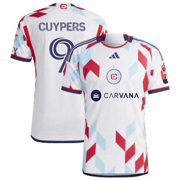 Chicago Fire 2024 A Kit For All Authentic Jersey White 9 Cuypers