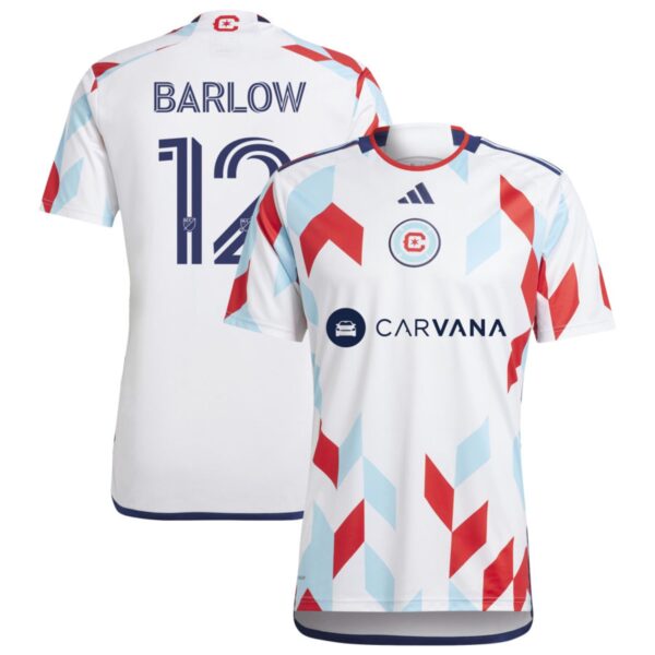 chicago fire 2024 a kit for all jersey white 12 barlow 201177063