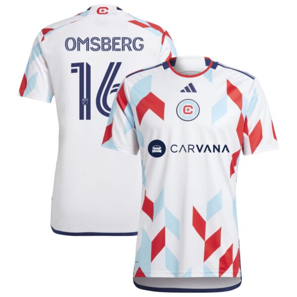 chicago fire 2024 a kit for all jersey white 16 omsberg 201177063