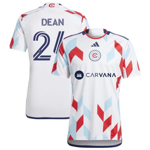 chicago fire 2024 a kit for all jersey white 24 dean 201177063