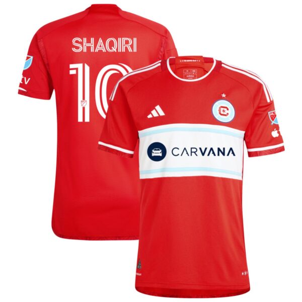 Chicago Fire 2024 Return To Red Authentic Jersey Red 10 Shaqiri