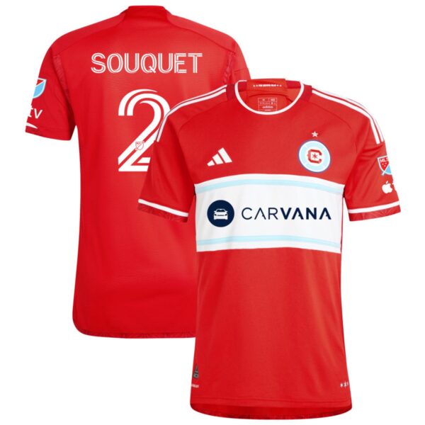 Chicago Fire 2024 Return To Red Authentic Jersey Red 2 Souquet