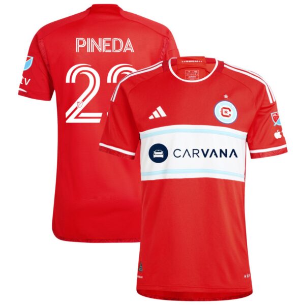 Chicago Fire 2024 Return To Red Authentic Jersey Red 22 Pineda