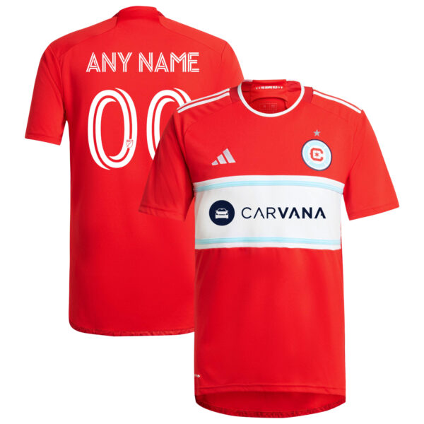 chicago fire 2024 return to red jersey red 00 any name 201110891