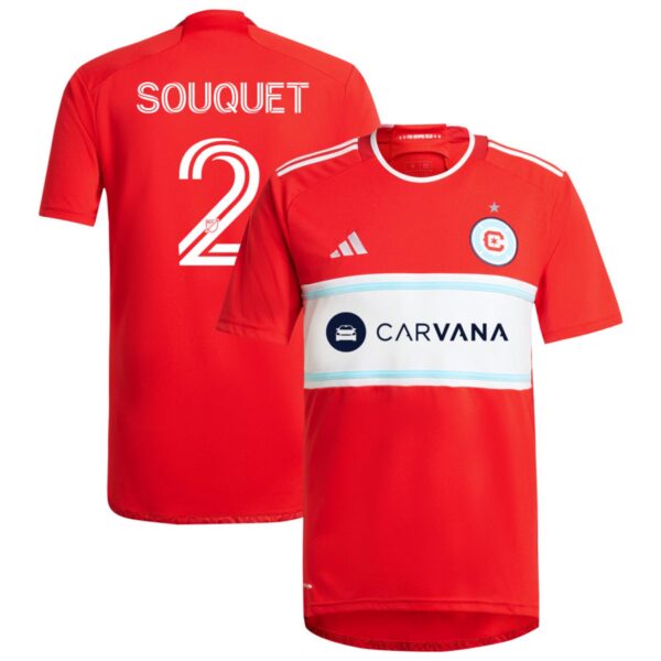 chicago fire 2024 return to red jersey red 2 souquet 201110891