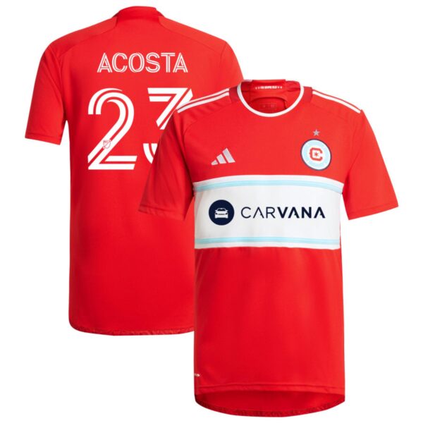 chicago fire 2024 return to red jersey red 23 acosta 201110891