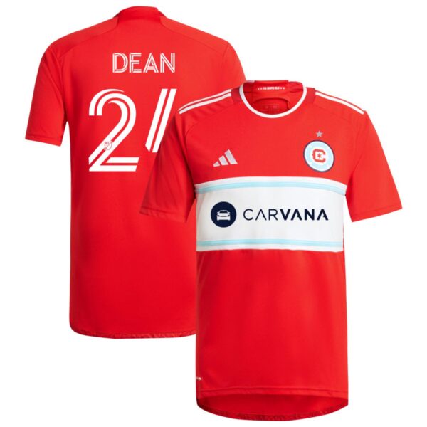 chicago fire 2024 return to red jersey red 24 dean 201110891