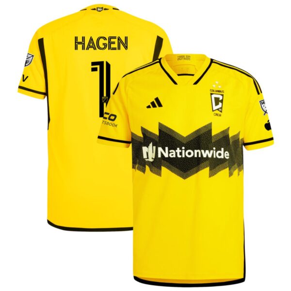 Columbus Crew 2024 The Home Kit Authentic Jersey Yellow 1 Hagen