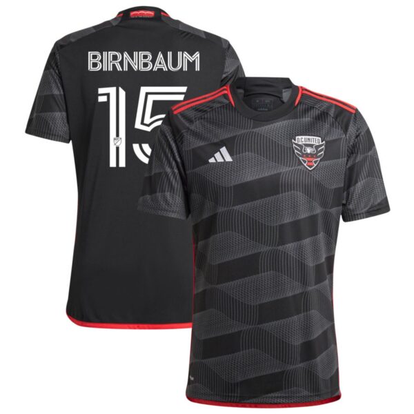 d c united 2024 the icon kit jersey black 15 birnbaum 201110894