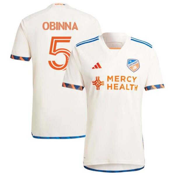 fc cincinnati 2024 the canvas kit jersey white 5 obinna 201113216