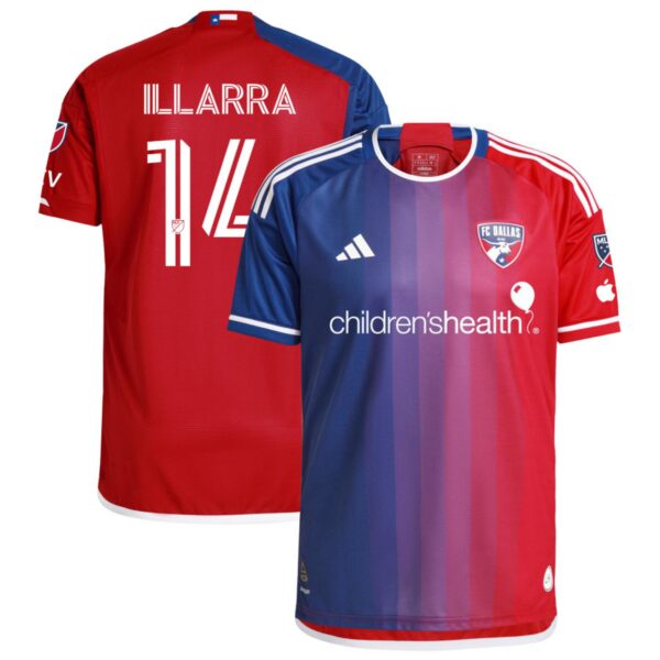 Fc Dallas 2024 After Burner Authentic Jersey Navy 14 Illarra