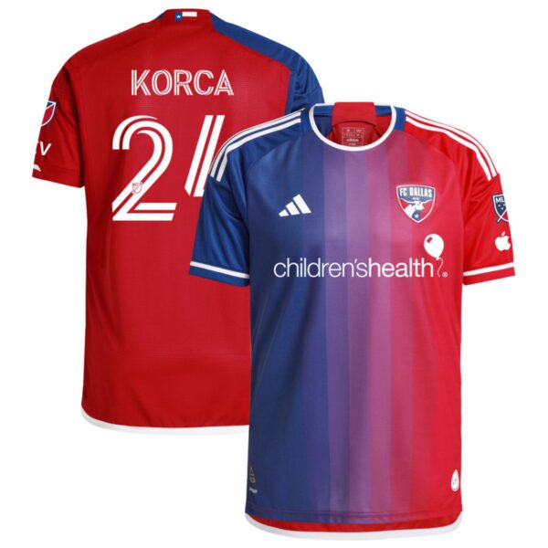 Fc Dallas 2024 After Burner Authentic Jersey Navy 24 Korca