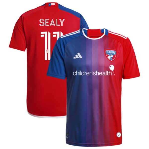 fc dallas 2024 after burner jersey navy 11 sealy 201110895