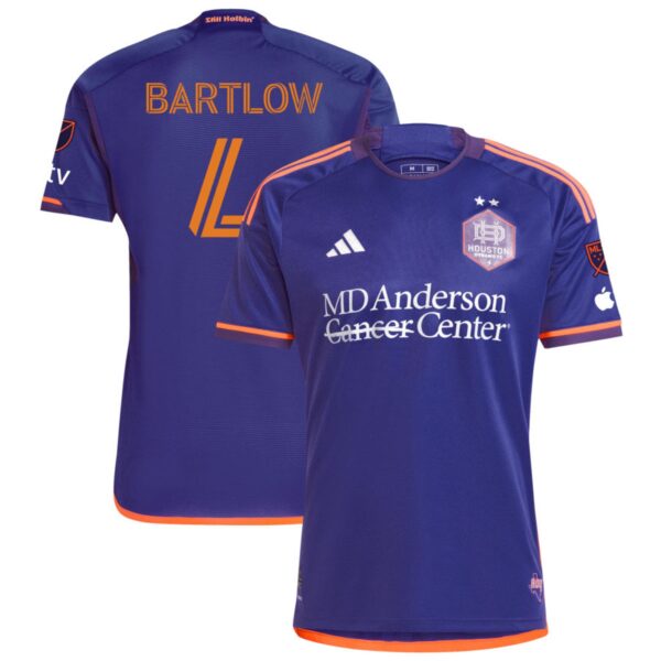 Houston Dynamo Fc 2024 Still Holdin Authentic Jersey Purple 4 Bartlow