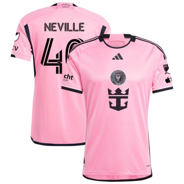 Inter Miami Cf 2024 2Getherness Authentic Jersey Pink 40 Neville