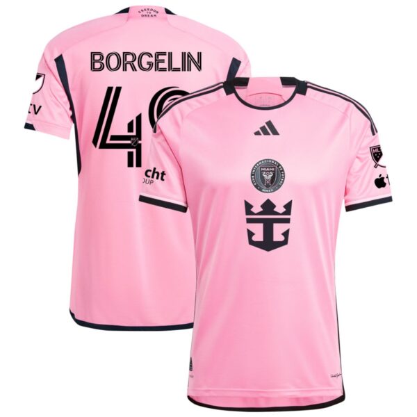 Inter Miami Cf 2024 2Getherness Authentic Jersey Pink 49 Borgelin