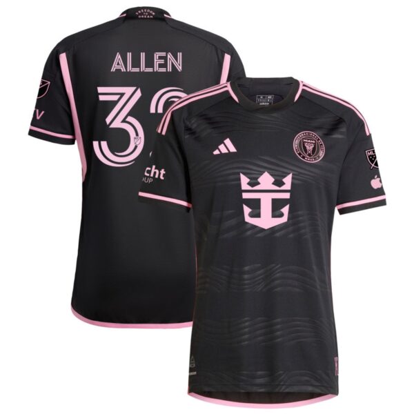 Inter Miami Cf 2024 La Noche Authentic Jersey Black 32 Allen