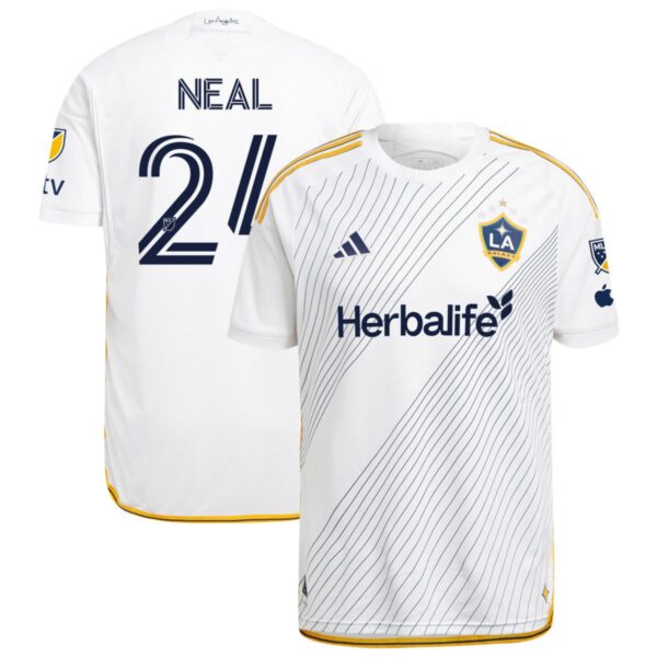 La Galaxy 2024 Angeleno Kit Authentic Jersey White 24 Neal