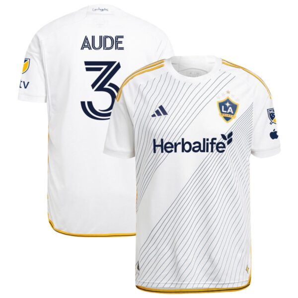 La Galaxy 2024 Angeleno Kit Authentic Jersey White 3 Aude