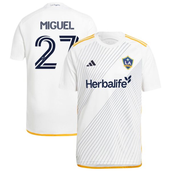 la galaxy 2024 angeleno kit jersey white 27 miguel 201110897