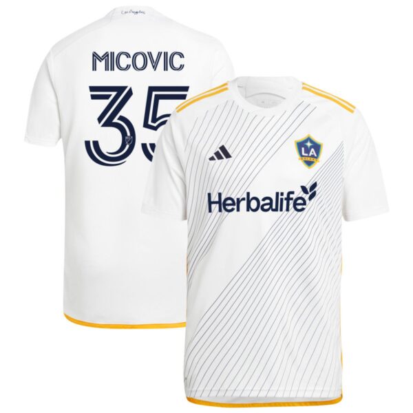 la galaxy 2024 angeleno kit jersey white 35 micovic 201110897