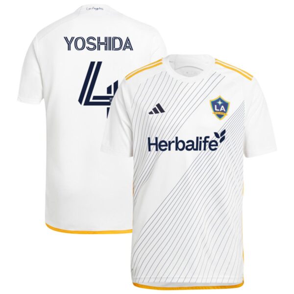 la galaxy 2024 angeleno kit jersey white 4 yoshida 201110897